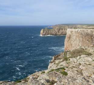 Am Cabo de São Vicente / Kap Sankt Vinzenz