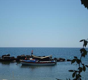 Blick vom Ali Baba Restaurant auf die Bucht