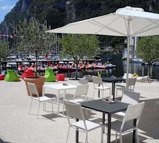 Impressionen von der Terrasse des Restaurants