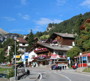 Colfosco Straße zum Grödner Joch