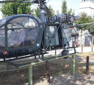 Ein Westhubschrauber von der westlichen Grenze