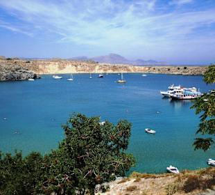 Bucht von Lindos