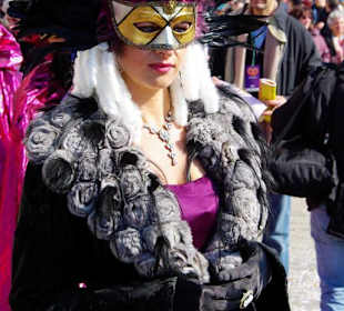 Kostüme-Masken-Show Venedig 2011