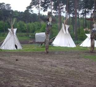 Indianer Zelte