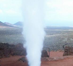 Geisir Wasserfontäne Nationalpark Timanfaye