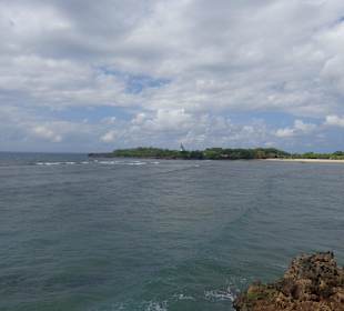 Blick auf den zweiten Strandabschnitt