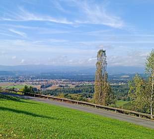 Blick hinunter nach Pistorf