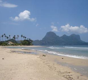 Strand beim Flughafen