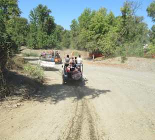 Abfahrt zu Punkt 2, Jesus Beach