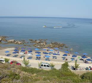 Naturist beach Faliraki