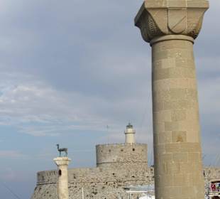 Mandraki Hafen Rhodos
