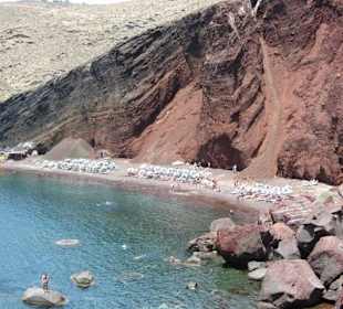 Red Beach Santorin