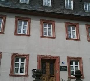 Blick auf den Eingang