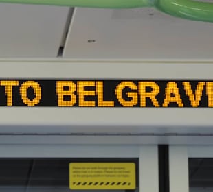 Metro nach Belgrave