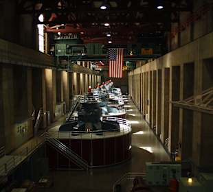 Hoover Dam Turbinenraum