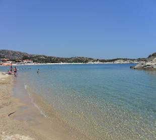 Kalamitsi Strand 12 km vom Greenotel!