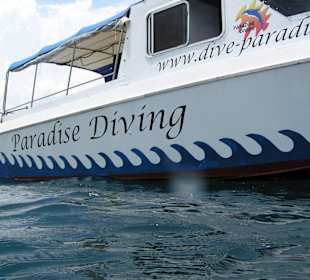 Boot für umliegende Spots