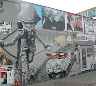 Open-Air-Galerie der Berliner Mauer