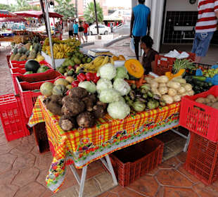 Rundgang über den Markt in Saint-François