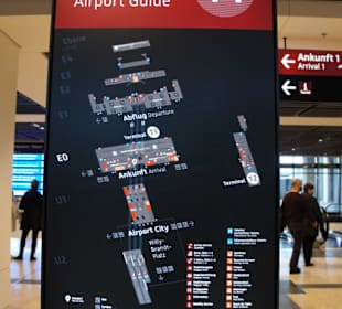 Lageplan Terminal 1