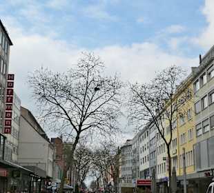 Unterwegs in Karlsruhe in der Kaiserstraße