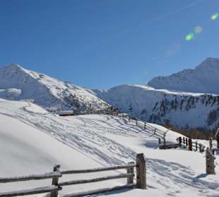Mit Schneeschuhen zur Stumpfalm