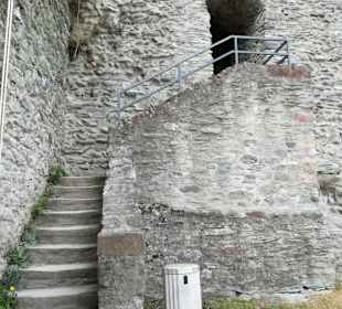 Treppenaufgang zum Turm