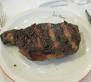 Sirolinsteak im Chacra Steakhaus