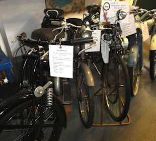 Motorräder im Museum