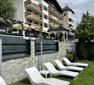Außenansicht Hotel Cervosa
