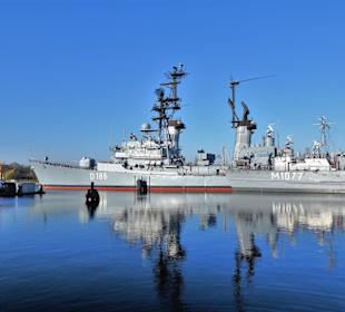 Der Lenkwaffenzerstörer Mölders im Marinemuseum