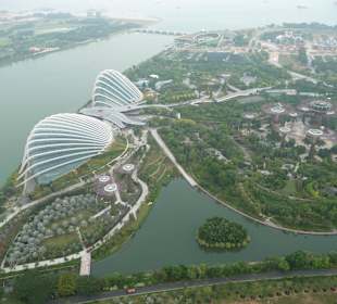 Blick auf den Garden by the Bay