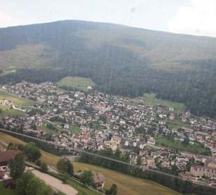 Von der Seilbahn nach unten-St. Ulrich