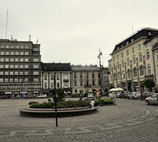 Plac Szczepański latem