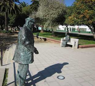 Neruda y Gabriela Mistral