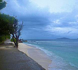 Fast am ende der Straße nach rechts
