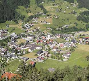 Blick auf Gaschurn