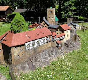 Exponate der Freilichtausstellung