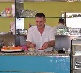 Refet bei der Arbeit