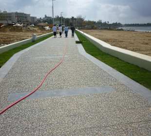 Die neue Promenade ist fast fertig
