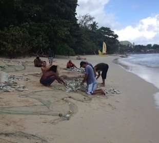 Fischer am Beau Vallon 