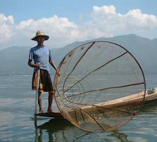 Fischer am Inle-See
