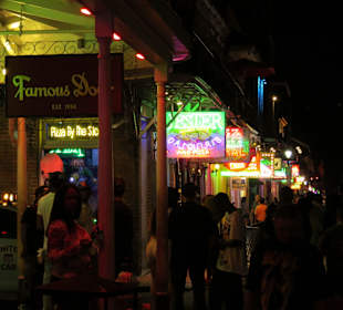 Auf der Bourbon Street 