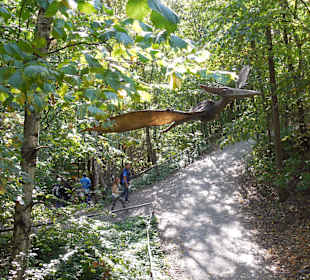 Dinopark, mit viel Liebe angelegt