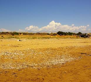 Gündogdu leichter Kies/Muschelbereiche
