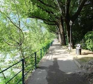 Spaziergang an der Passerpromenade