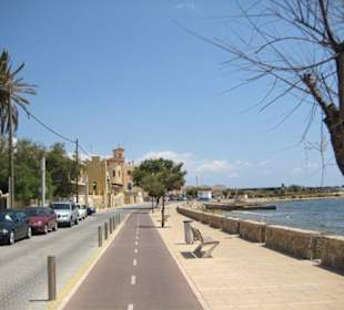 Fahrradweg von El Arenal bis Palma