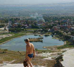 Piękny widok na miasteczko
