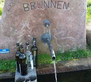 Der Mähder-Brunnen für Weinliebhaber. 