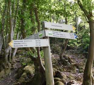Einstieg Klettersteig